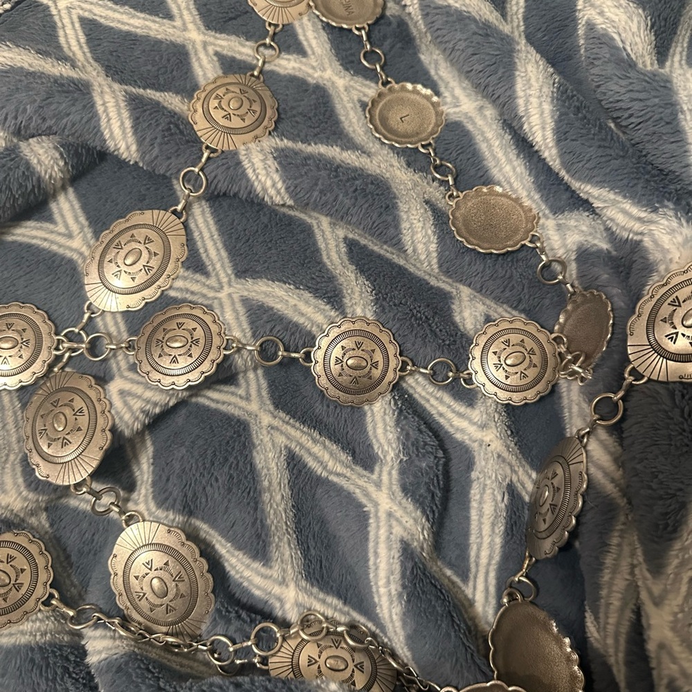 Silver Concho Belt